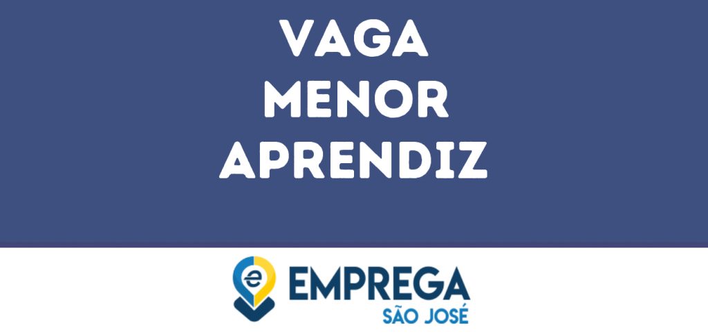 Menor Aprendiz-São José Dos Campos - Sp 1 Menor Aprendiz-São José Dos Campos - Sp 1