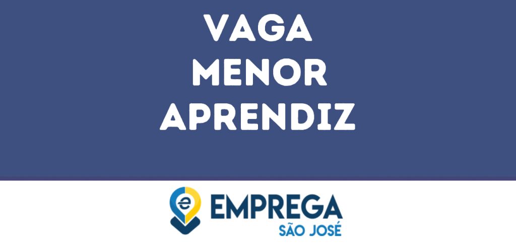 Menor Aprendiz-São José Dos Campos - Sp 1