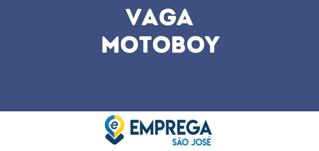Motoboy-São José Dos Campos - Sp 1
