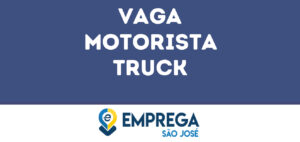 Motorista Truck-Caçapava - Sp 12