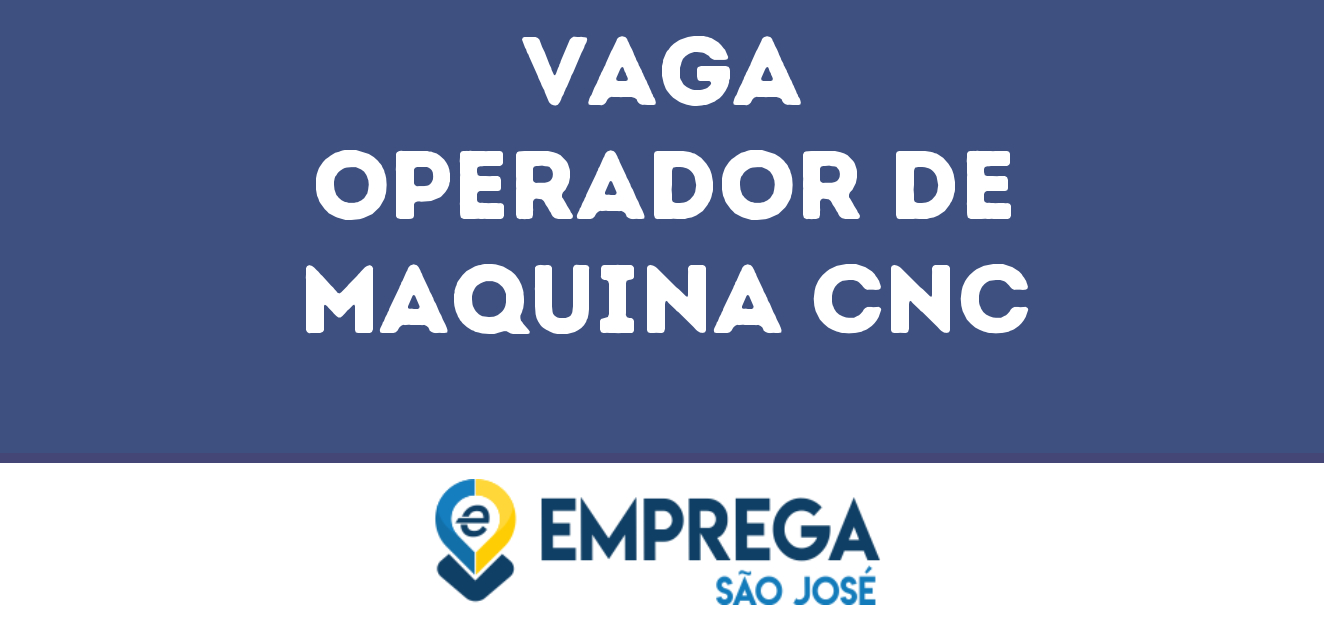 Operador De Maquina Cnc-São José Dos Campos - Sp 75