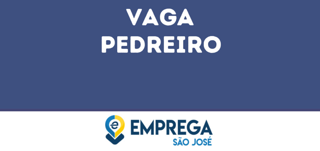 Pedreiro-São José Dos Campos - Sp 1