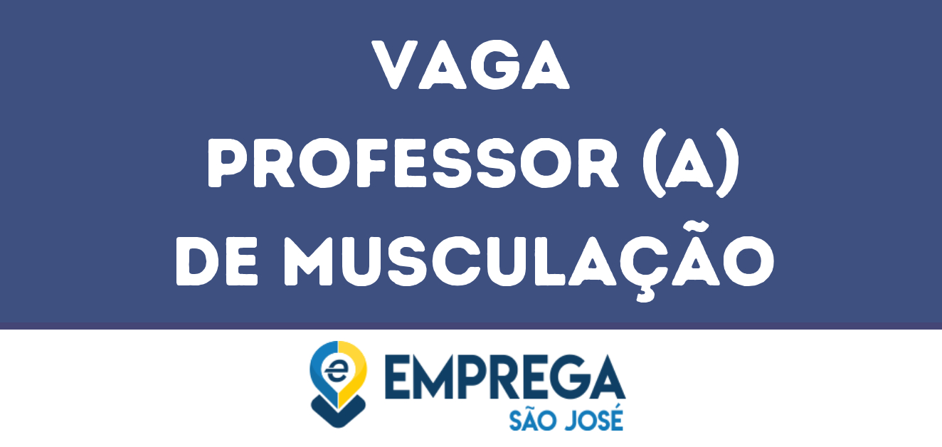 Professor (A) De Musculação-São José Dos Campos - Sp 3
