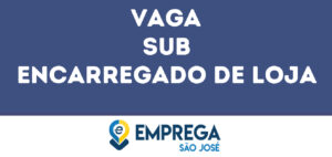 Sub Encarregado De Loja-São José Dos Campos - Sp 12