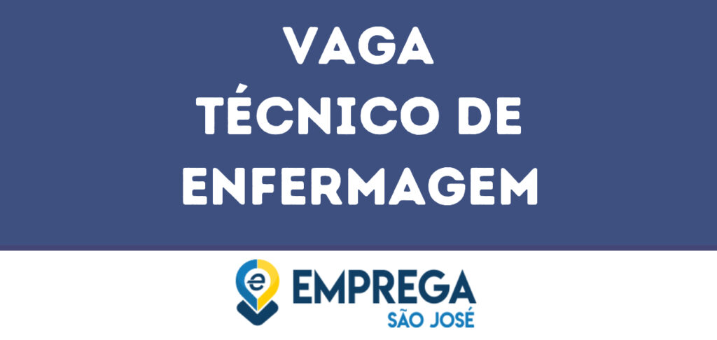 Técnico De Enfermagem-São José Dos Campos - Sp 1 Técnico De Enfermagem-São José Dos Campos - Sp 1