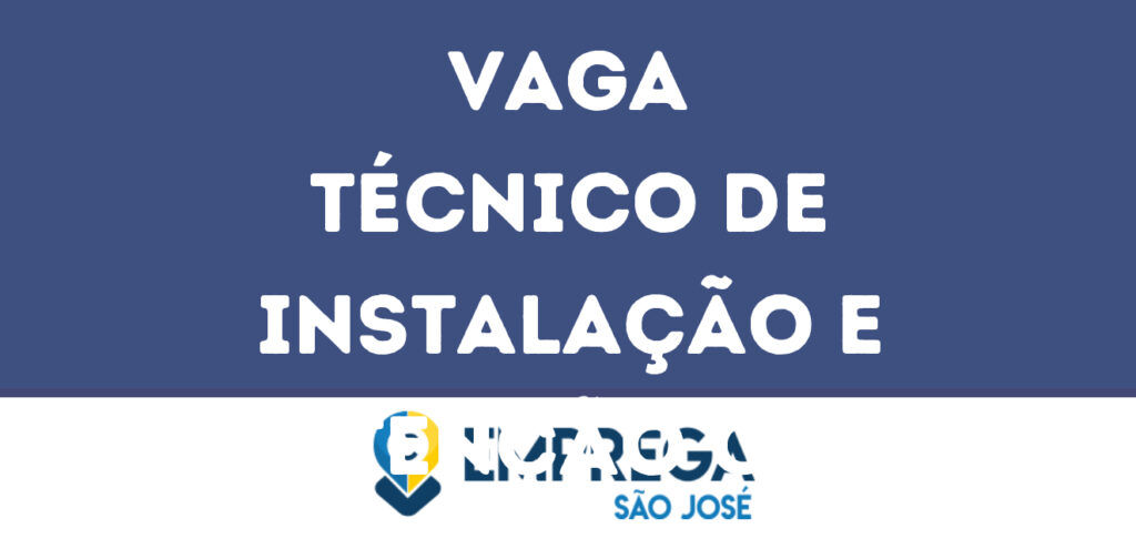 Técnico De Instalação E Manutenção Cftv Jr-São José Dos Campos - Sp 1 Técnico De Instalação E Manutenção Cftv Jr-São José Dos Campos - Sp 1