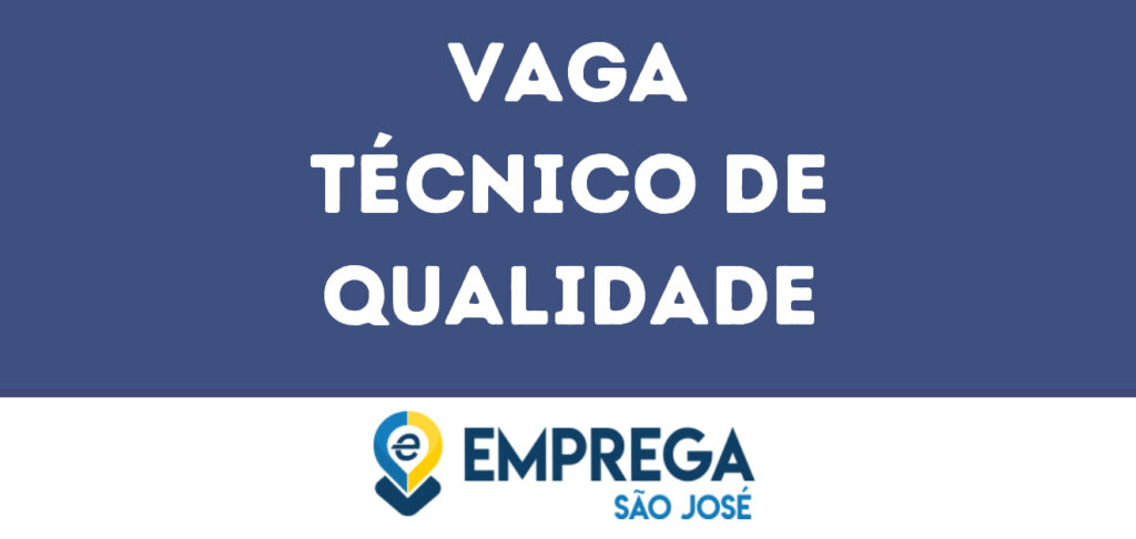 Técnico De Qualidade-São José Dos Campos - Sp 1