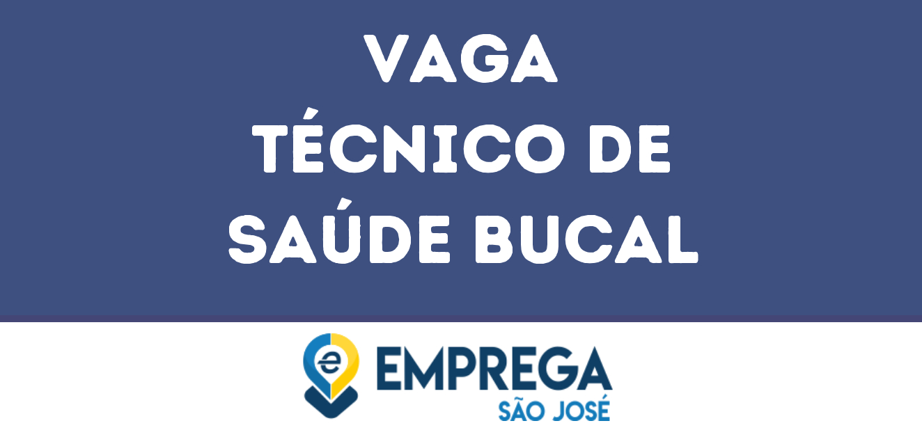 Técnico De Saúde Bucal-São José Dos Campos - Sp 101