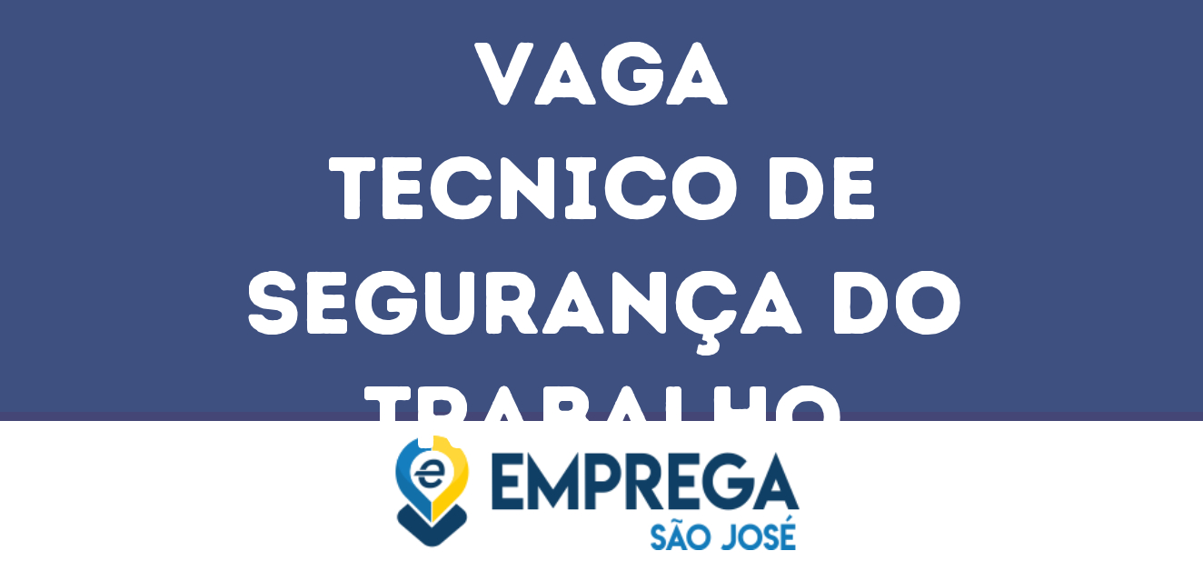 Tecnico De Segurança Do Trabalho-São José Dos Campos - Sp 141