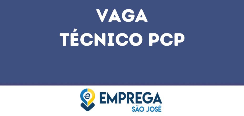 Técnico Pcp-São José Dos Campos - Sp 1