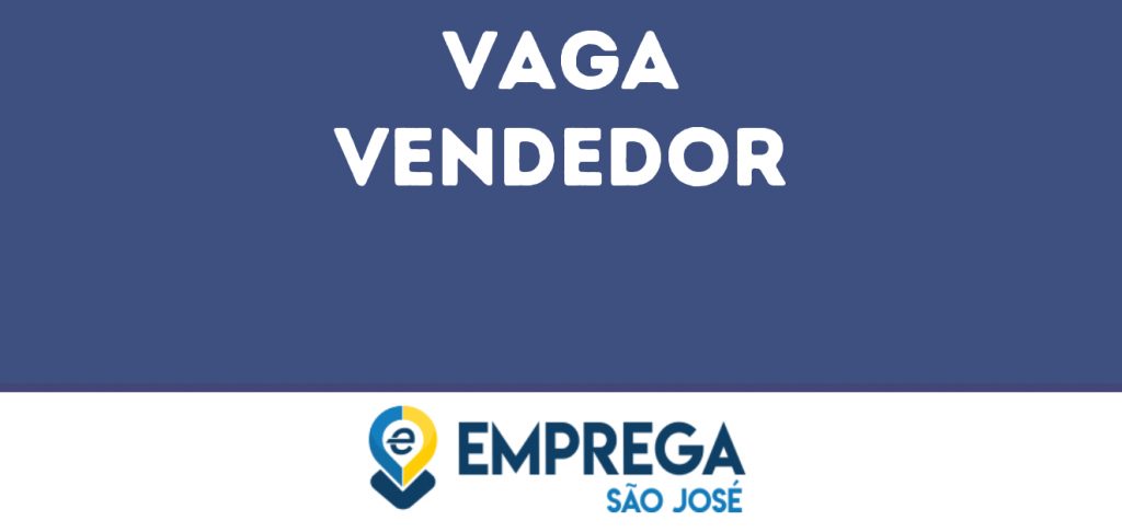 Vendedor-São José Dos Campos - Sp 1