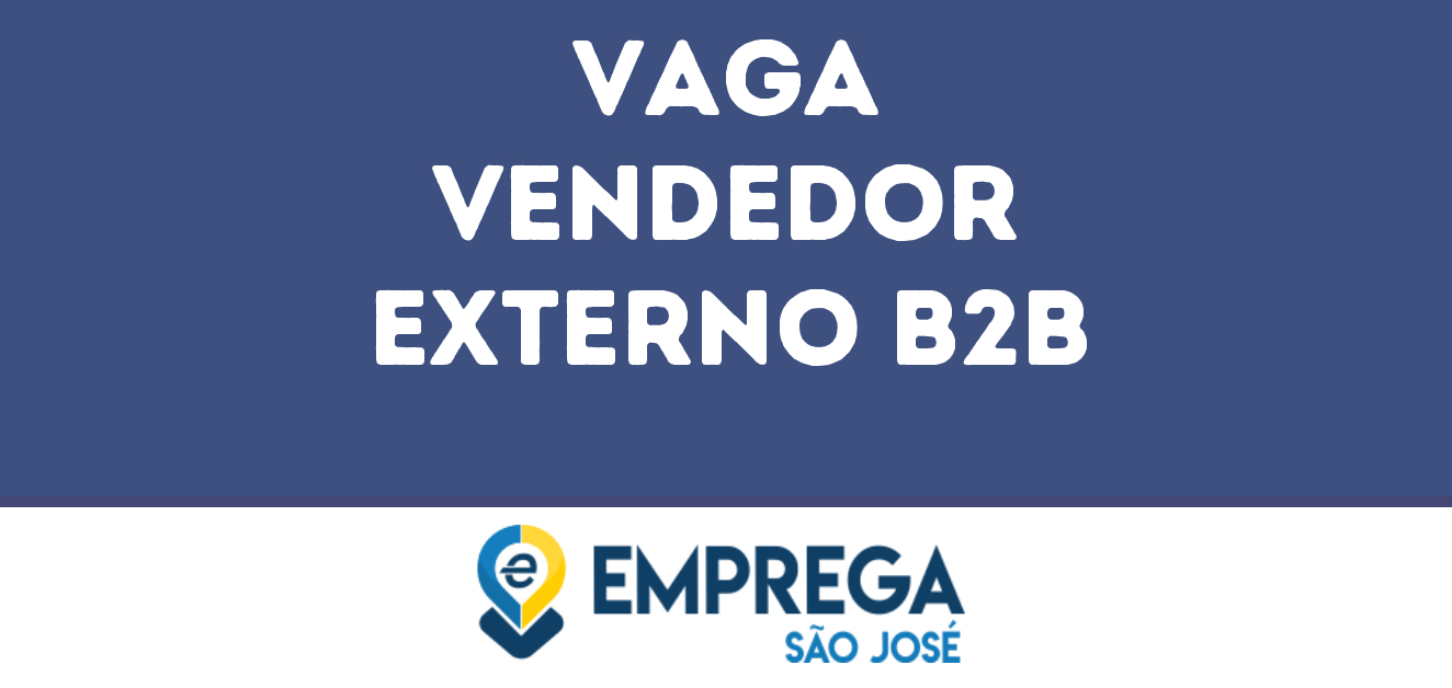 Vendedor Externo B2B-São José Dos Campos - Sp 147