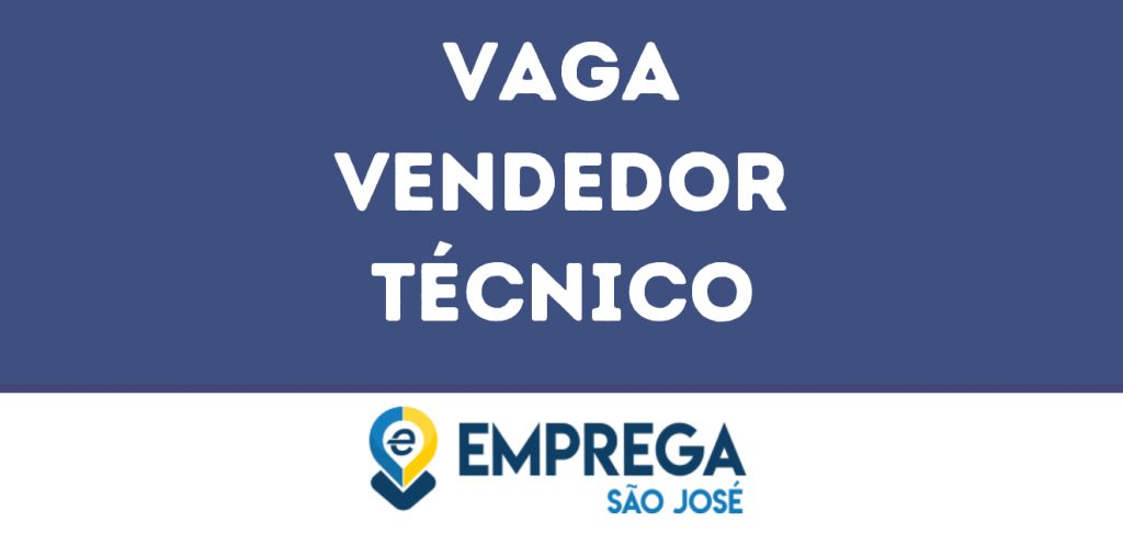Vendedor Técnico-São José Dos Campos - Sp 1
