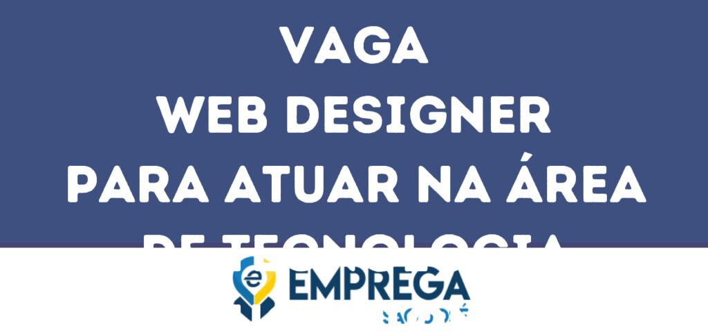 Web Designer Para Atuar Na Área De Tecnologia Educacional-São José Dos Campos - Sp 1