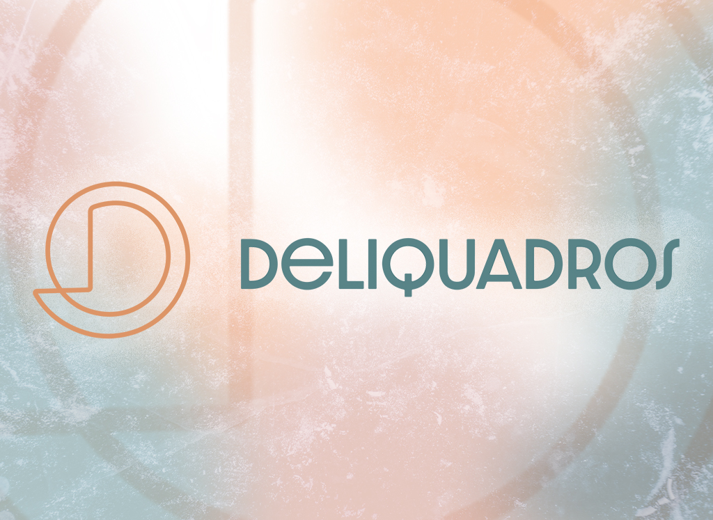 Logo Deliquadros Decorações LTDA