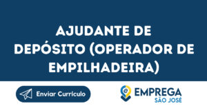 Ajudante De Depósito (Operador De Empilhadeira)-São José Dos Campos - Sp 4