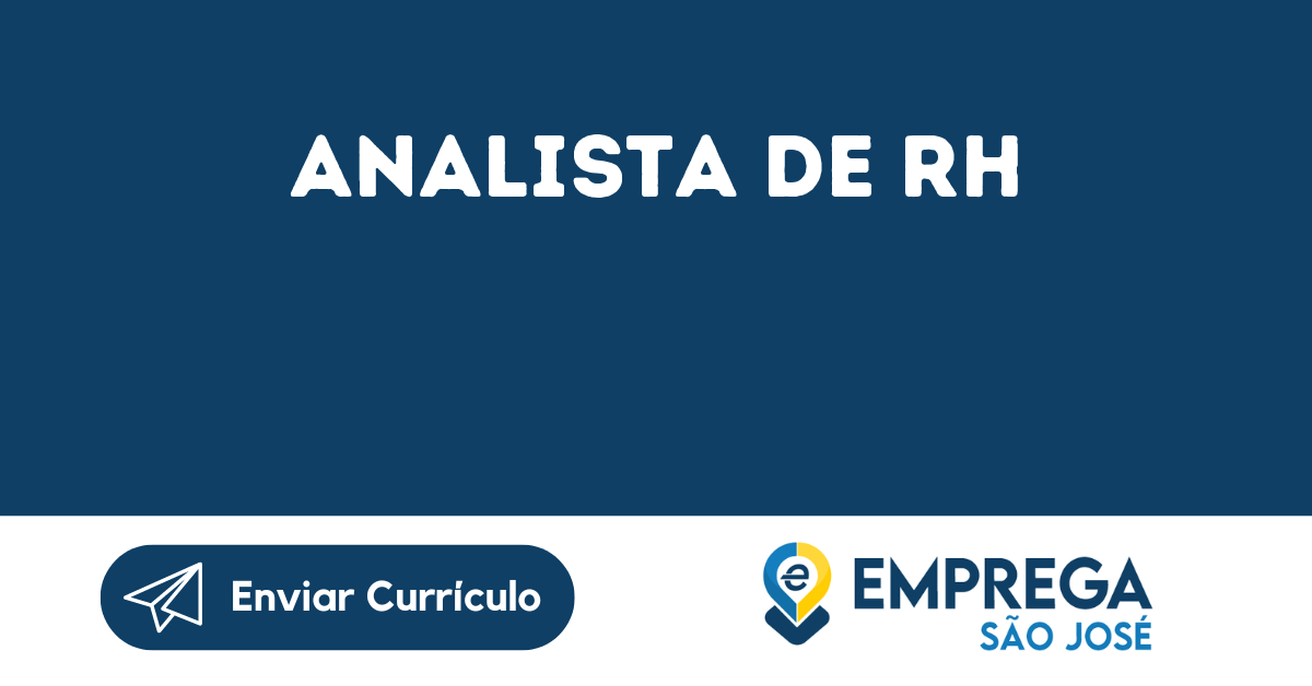 Analista De Rh-São José Dos Campos - Sp 147