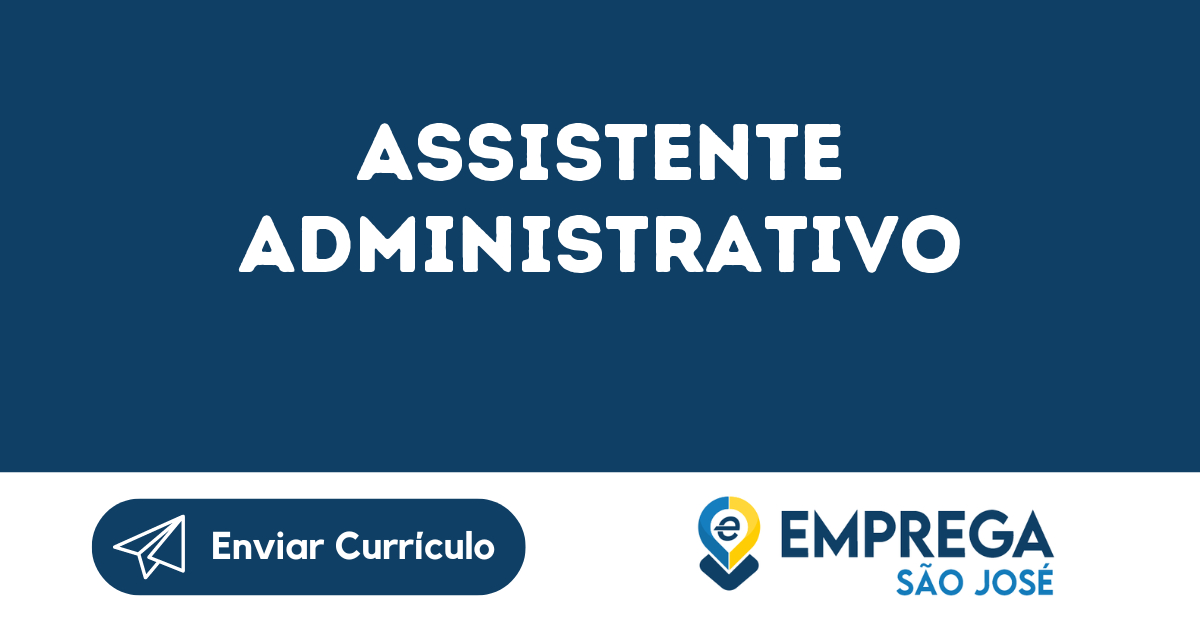 Assistente Administrativo-São José Dos Campos - Sp 309