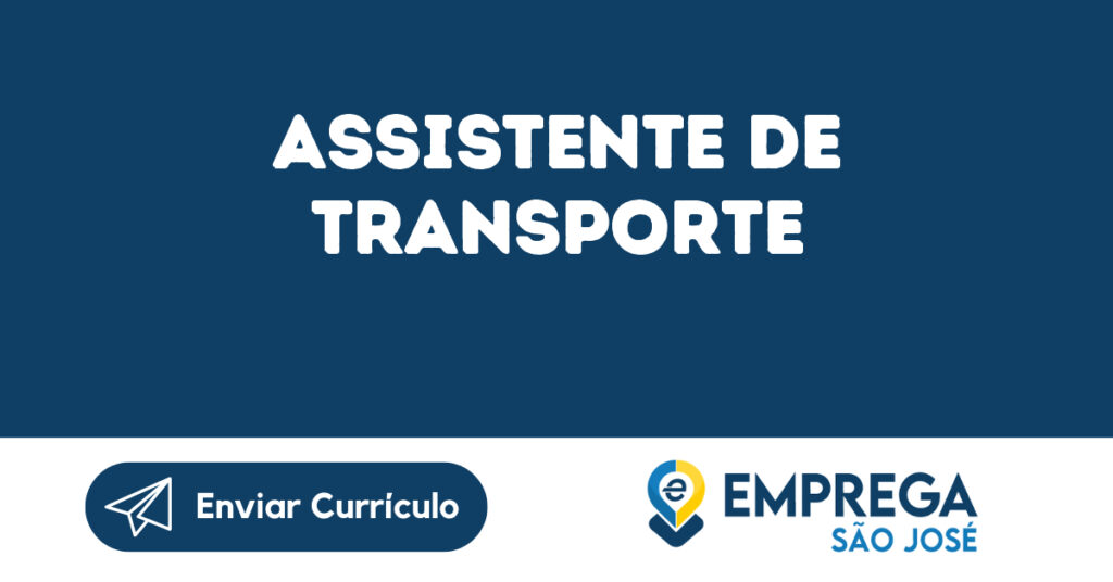 Assistente De Transporte-São José Dos Campos - Sp 1