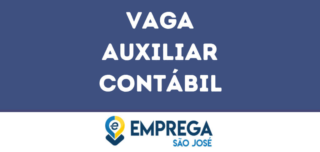 Auxiliar Contábil-São José Dos Campos - Sp 1