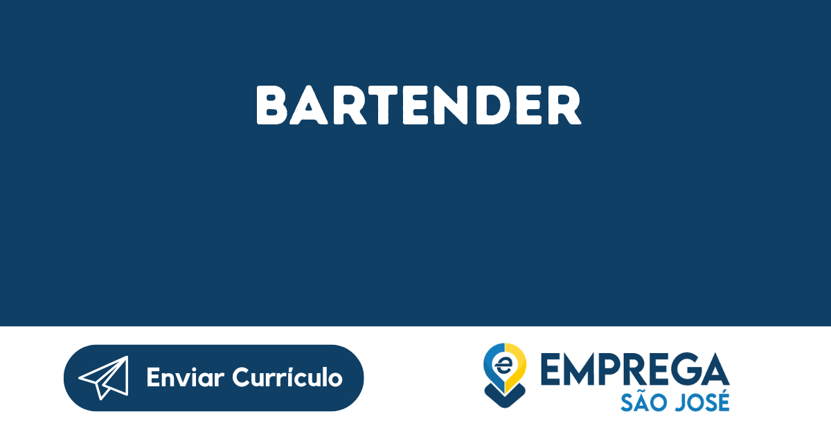 Bartender-São José Dos Campos - Sp 33