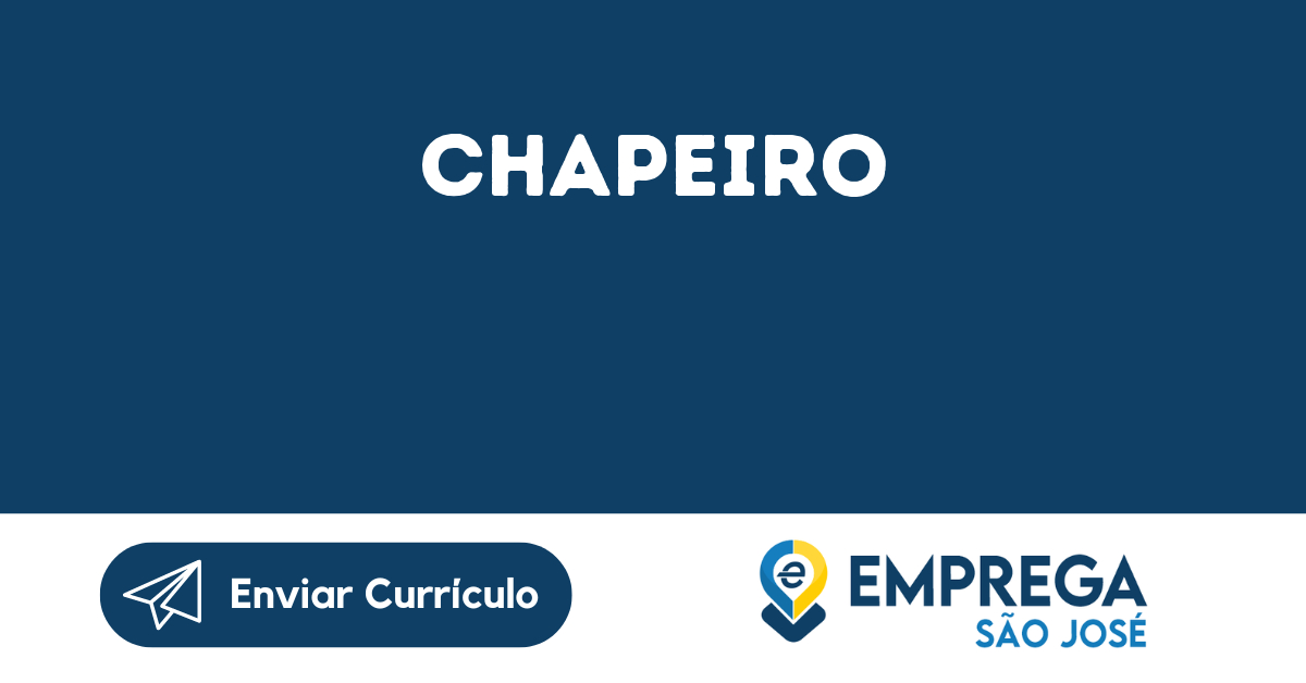 Chapeiro-São José Dos Campos - Sp 75