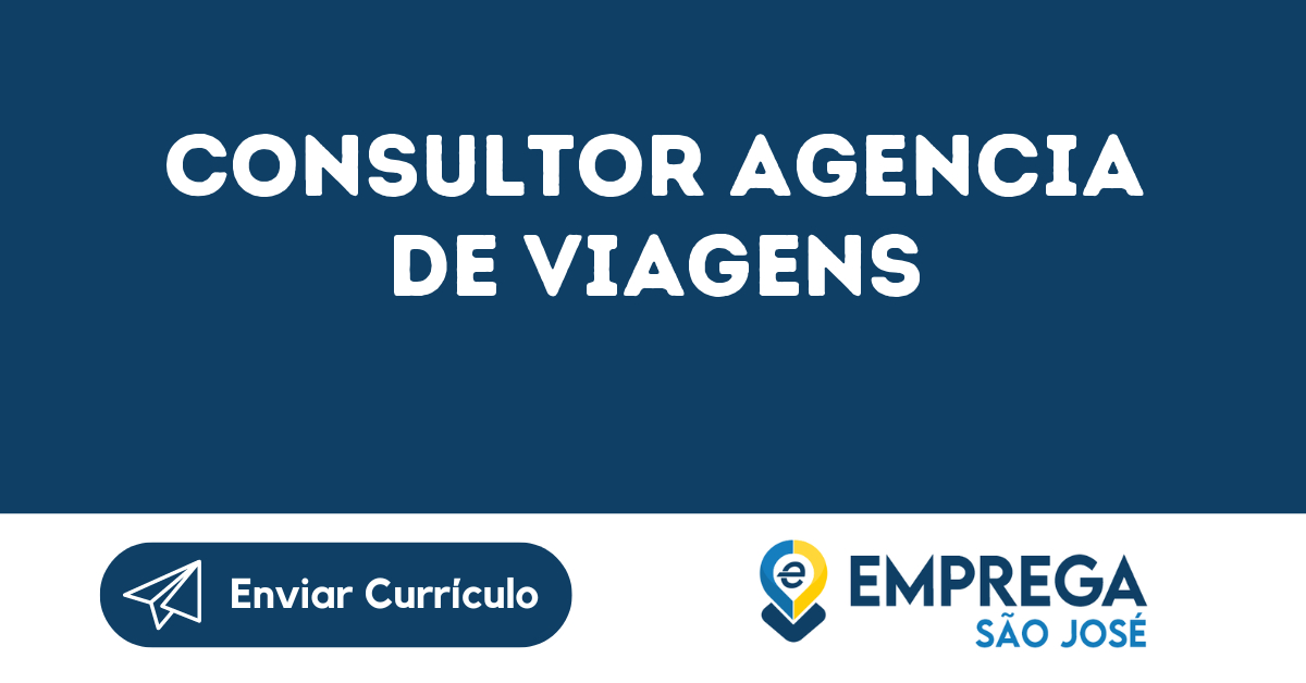 Consultor Agencia De Viagens-São José Dos Campos - Sp 51