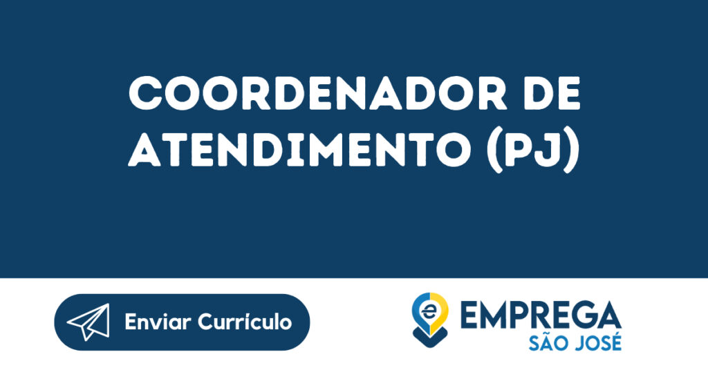 Coordenador De Atendimento (Pj)-São José Dos Campos - Sp 1
