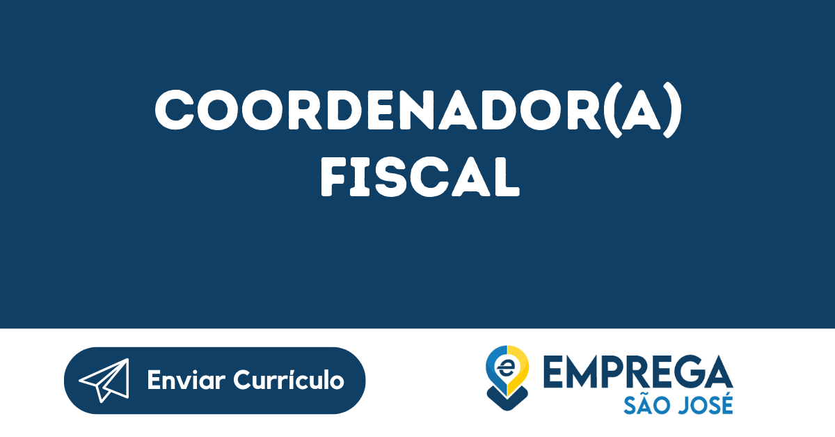 Coordenador(A) Fiscal-São José Dos Campos - Sp 3