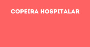 Copeira Hospitalar-São José Dos Campos - Sp 7