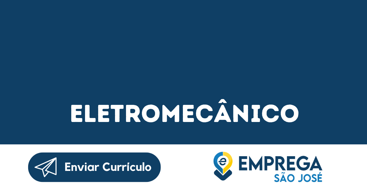 Eletromecânico-São José Dos Campos - Sp 155