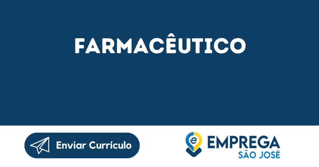 Farmacêutico-Jacarei - Sp 1