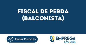 Fiscal De Perda (Balconista) -Jacarei - Sp 2