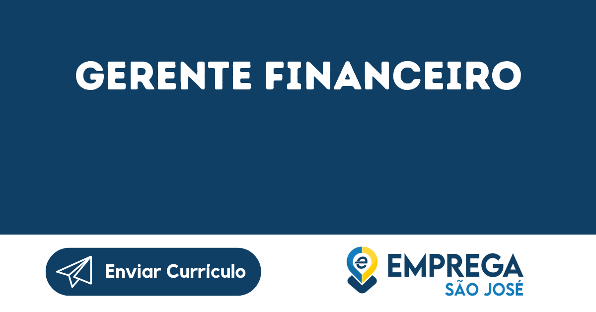 Gerente Financeiro-São José Dos Campos - Sp 3