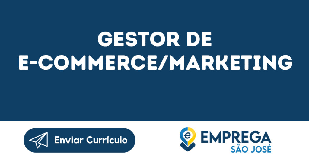 Gestor De E-Commerce/Marketing-Jacarei - Sp 1