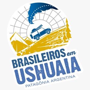Logo BRASILEIROS EM USHUAIA 
