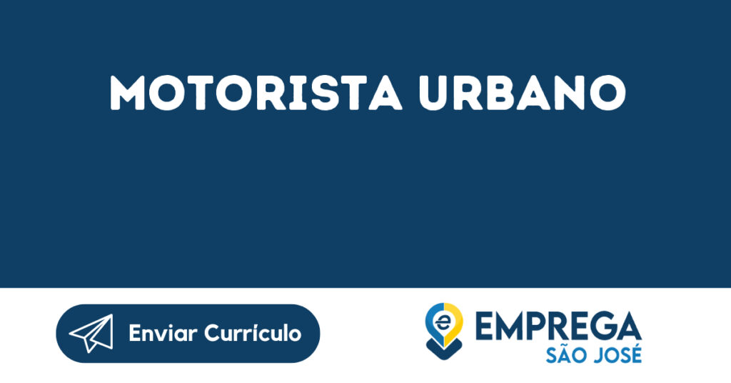 Motorista Urbano-São José Dos Campos - Sp 1
