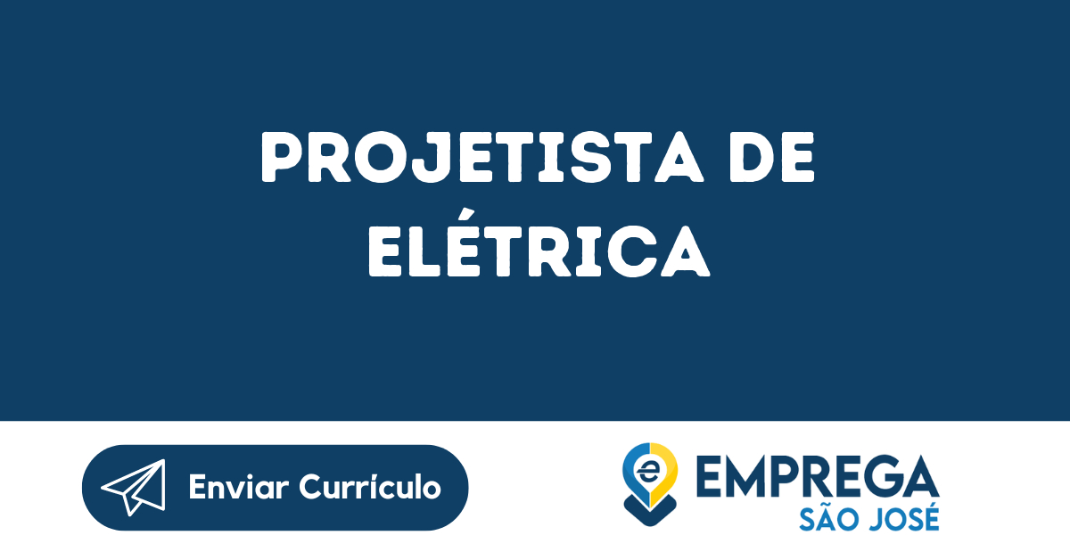 Projetista De Elétrica-São José Dos Campos - Sp 69