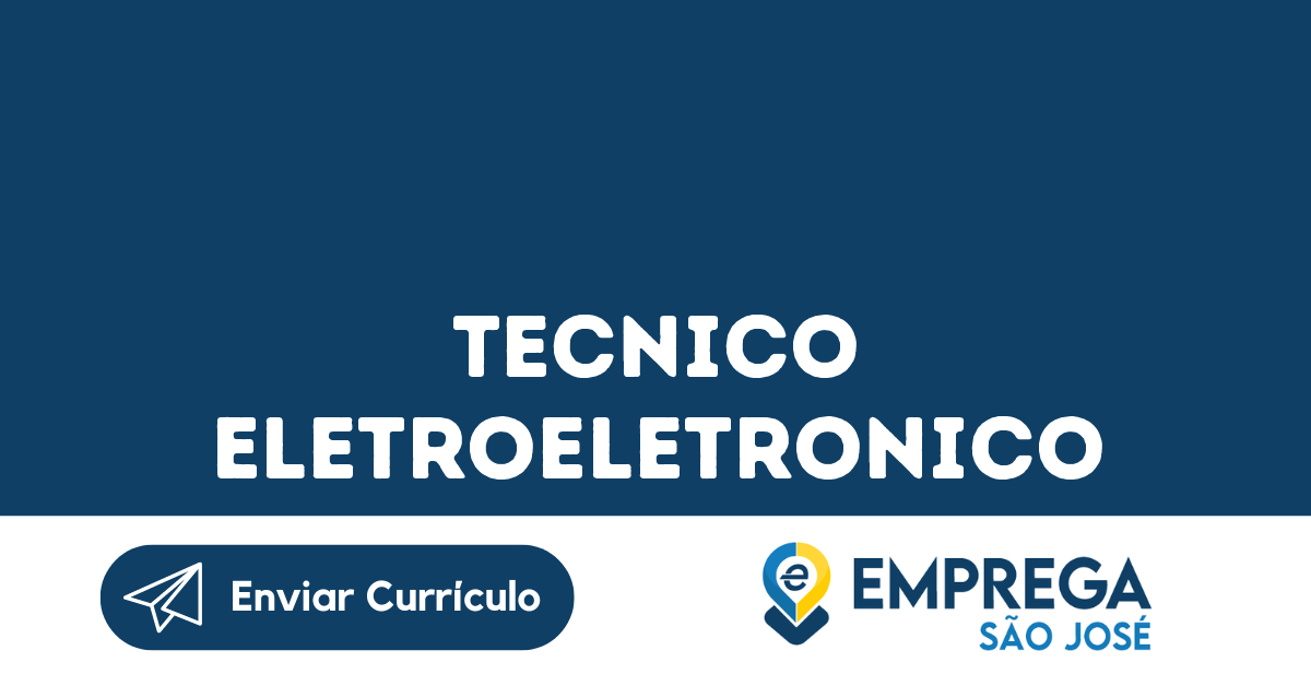 Tecnico Eletroeletronico-São José Dos Campos - Sp 157