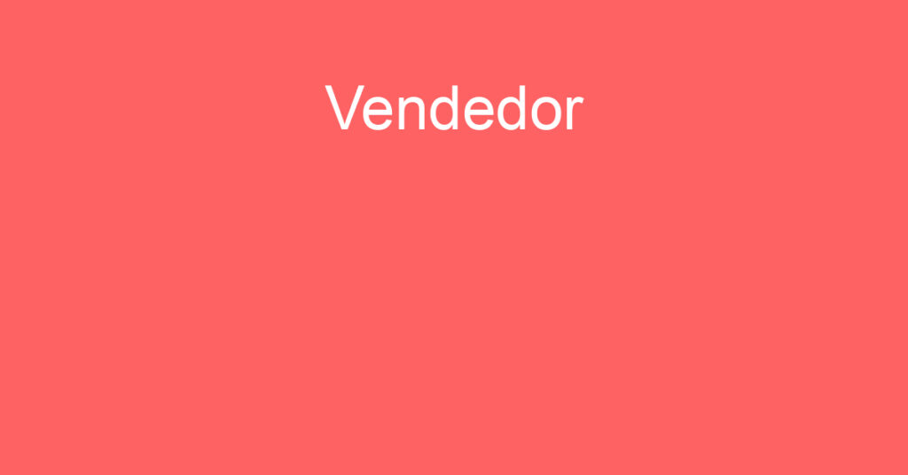 Vendedor-São José Dos Campos - Sp 1 Vendedor-São José Dos Campos - Sp 1