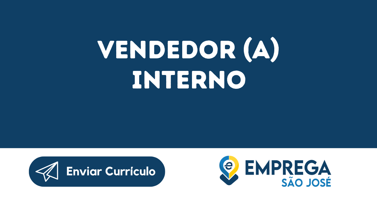 Vendedor (A) Interno-São José Dos Campos - Sp 95