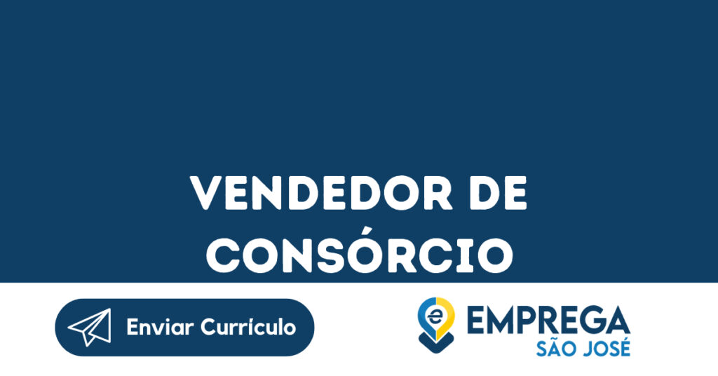 Vendedor De Consórcio-São José Dos Campos - Sp 1