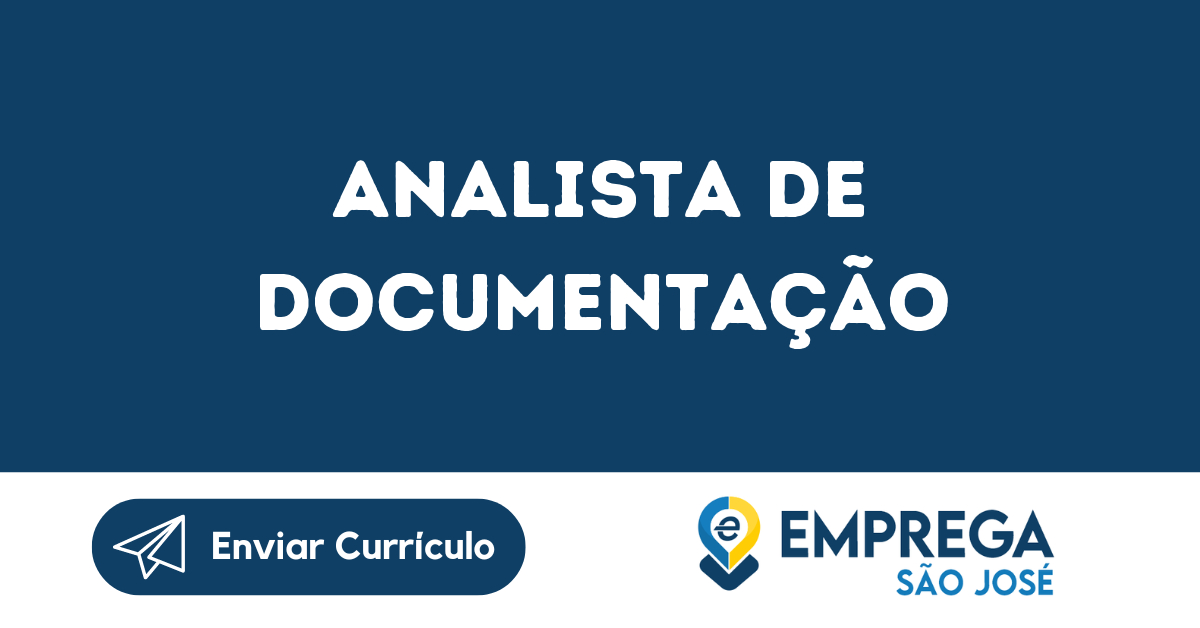 Analista De Documentação-São José Dos Campos - Sp 5