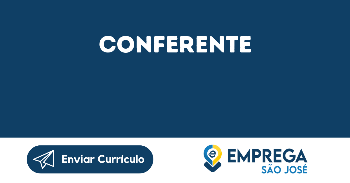Conferente-São José Dos Campos - Sp 95