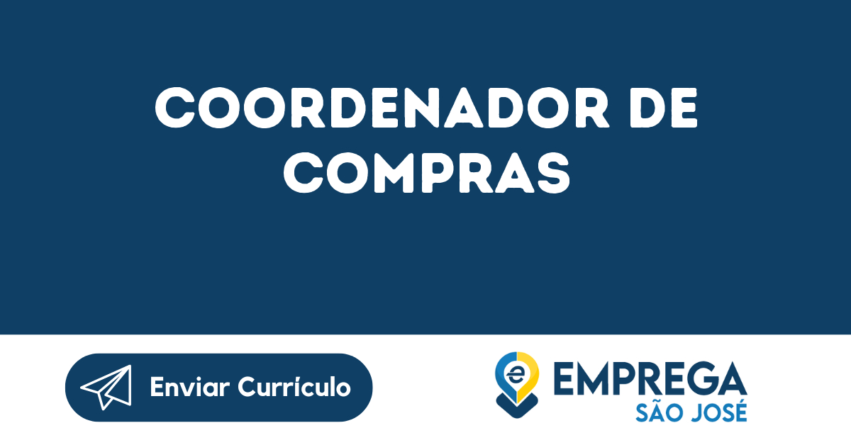 Coordenador De Compras-São José Dos Campos - Sp 5