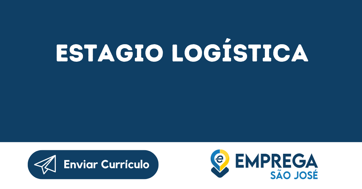 Estagio Logística-São José Dos Campos - Sp 53