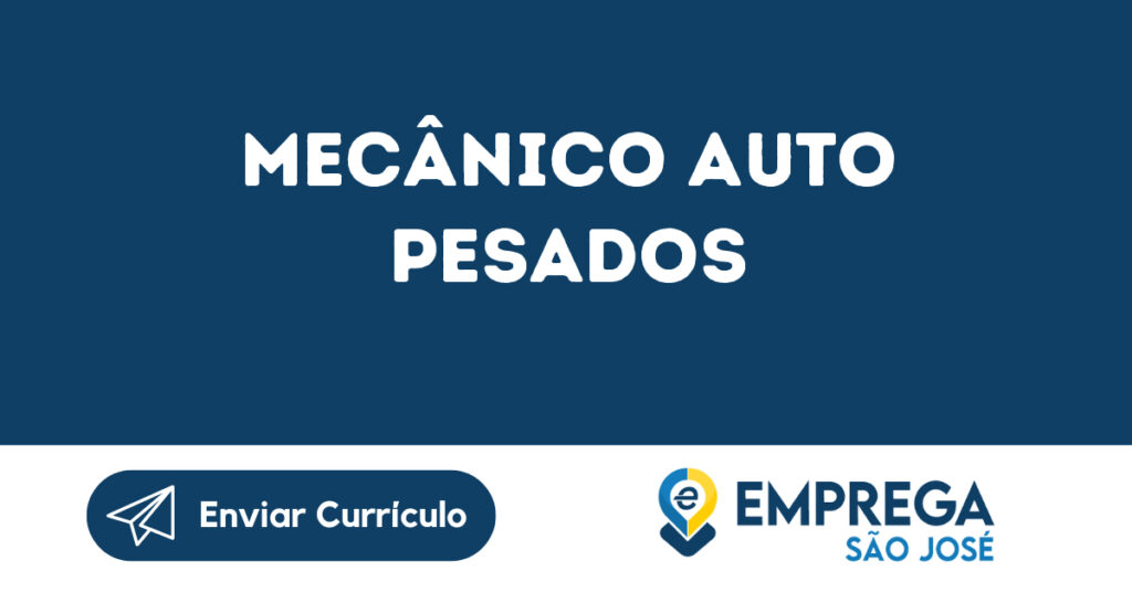 Mecânico Auto Pesados-São José Dos Campos - Sp 1