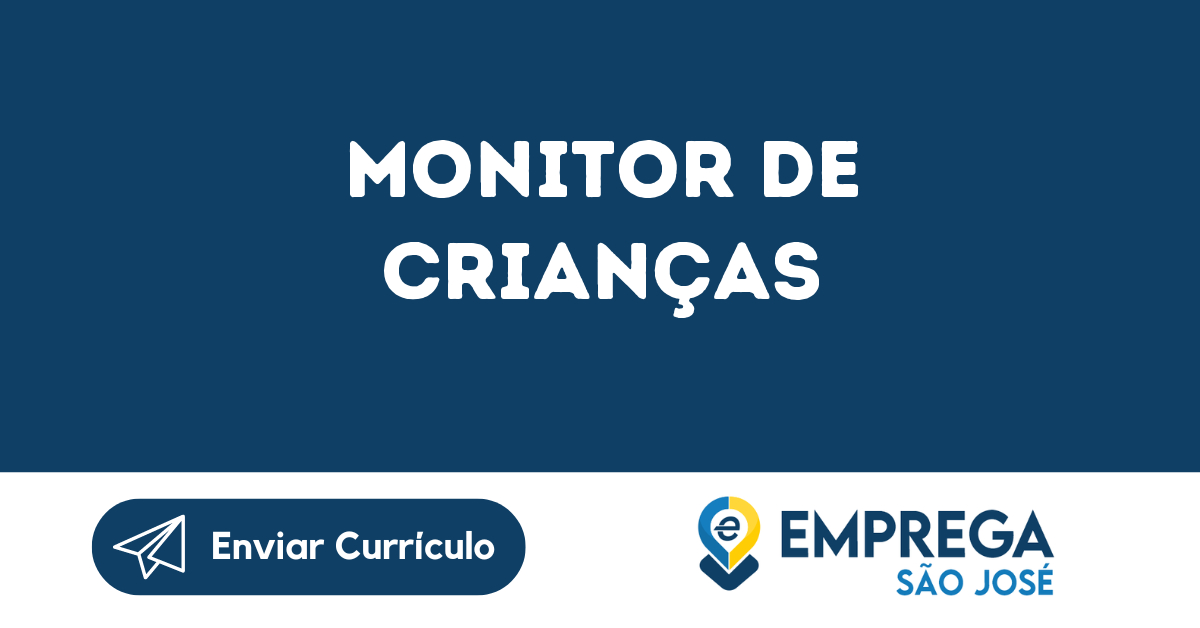 Monitor De Crianças-São José Dos Campos - Sp 13
