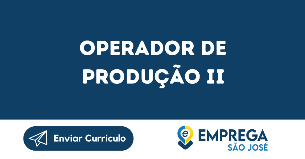 Operador De Produção Ii-Jacarei - Sp 1