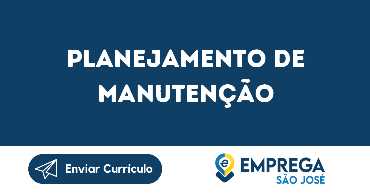 Planejamento De Manutenção-São José Dos Campos - Sp 37